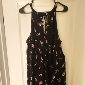 Torrid floral high low dress